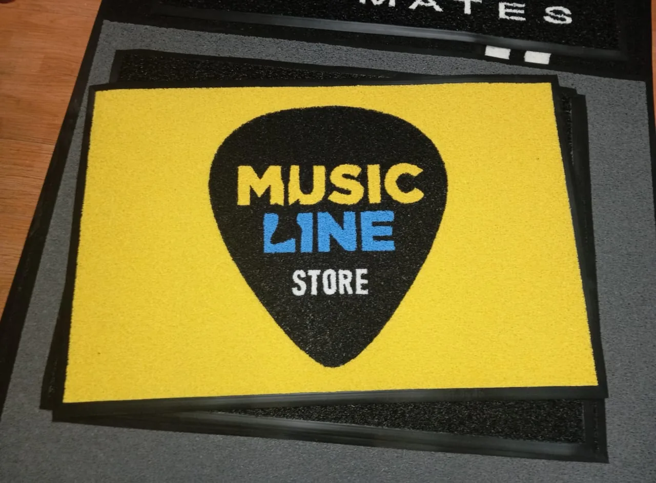 Tapete de rizo amarillo de Music Line Store